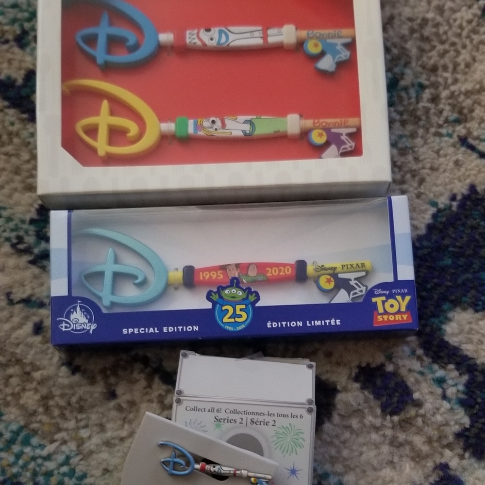 Disney Toy Story Collectible Key Bundle